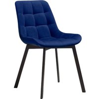 Стул Notta Челси (черный/синий)
