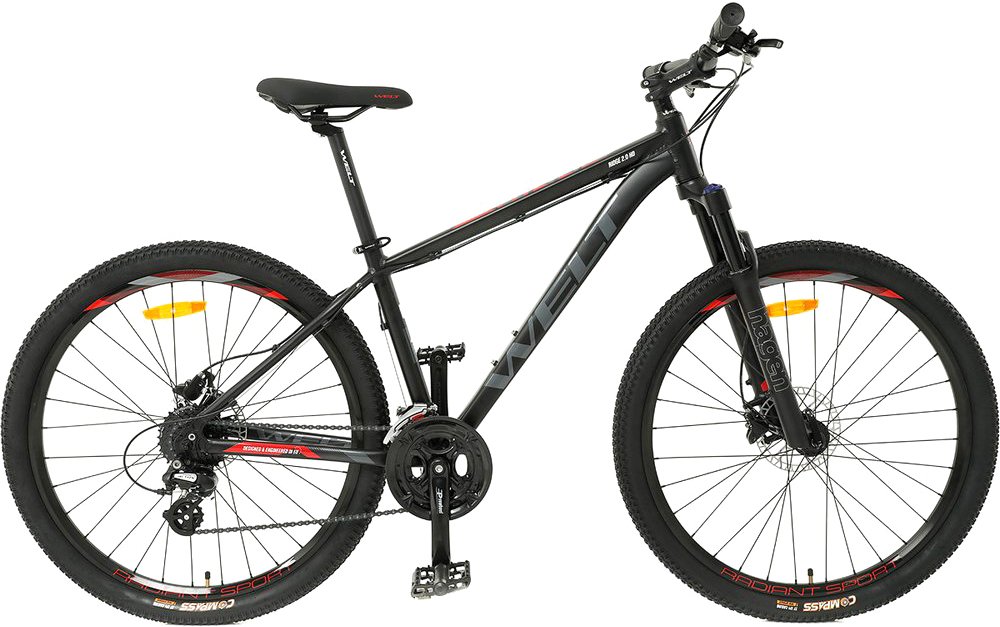 

Велосипед Welt Ridge 2.0 HD 27 р.20 2022 (матовый черный)
