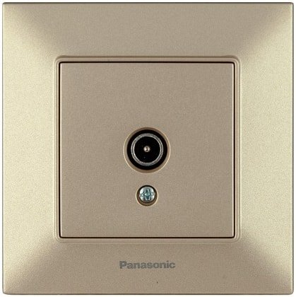 

Розетка телевизионная Panasonic Arkedia Slim WNTC04512BR-BY