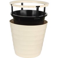 Кашпо Liveingreen Лаура (16.6л, ванильный)