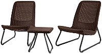

Набор садовой мебели Keter Rio Patio Set 211426 (коричневый)