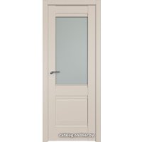 Межкомнатная дверь ProfilDoors Классика 2U L 90x200 (санд/стекло матовое)