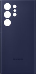 Silicone Case S23 Ultra (темно-синий)