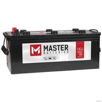 Автомобильный аккумулятор Master Batteries 140 Ah MASTER BATTERIES R+