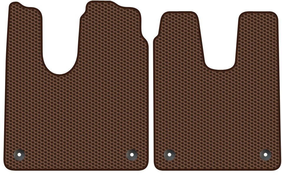 

Комплект ковриков для авто Alicosta Howo T5G (грузовик / Самосвал 8х4 ) 2023 - Н.В. (коричневый, сота)