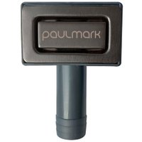 Слив-перелив Paulmark PM22-GM (черный/вороненая сталь)