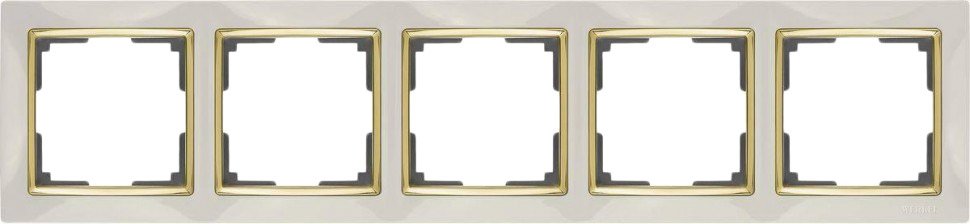 

Рамка Werkel Snabb WL03-Frame-05 (слоновая кость/золото)