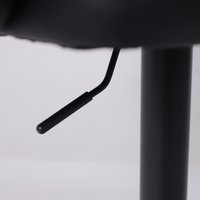 Стул с подлокотниками AksHome Elton (экокожа, черный/черный) в Бресте