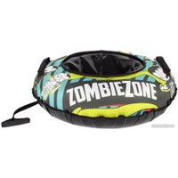 Тюбинг Snowstorm BZ-90 Zombiezone W112865 (90см, зеленый/черный)