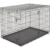 Клетка Midwest iCrate для собак 2 двери 1548DD (122x76x84см, черный)