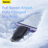 Кабель Baseus Pudding Series Fast Charging Cable 2.4A USB Type-A - Lightning (1.2 м, черный)