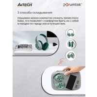 Наушники A4Tech BH300 (зеленый)