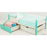 Кровать Бельмарко Svogen 160x70 (мятный/белый)