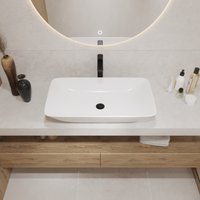 Умывальник Lauter 21886 + клапан 21190CH + сифон 21635CH (хром)