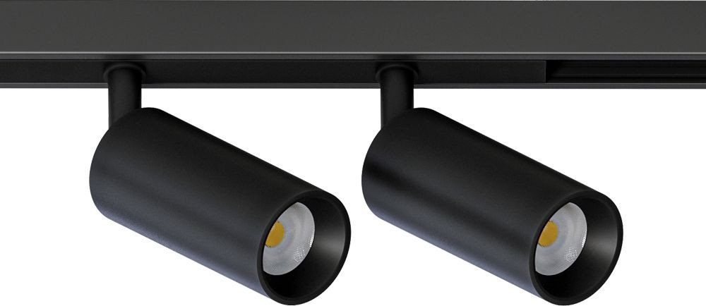 Трековый светильник Arte Lamp Optima A7280PL-2BK