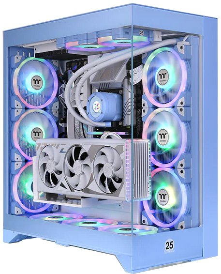 

Корпус Thermaltake CTE E660 MX Hydrangea Blue CA-1Y3-00MFWN-01