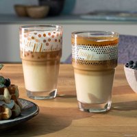 Стакан Leonardo Solo Latte Macchiato 043469 (розовый/коричневый)