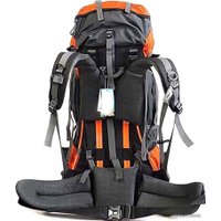 Туристический рюкзак Zez SY-104 (серый/оранжевый)