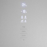 Холодильник MAUNFELD MFF200NFS Inverter