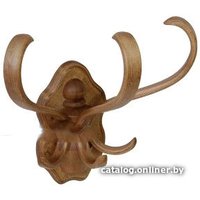 Вешалка для одежды Мебелик В 3Н (светло-коричневый)