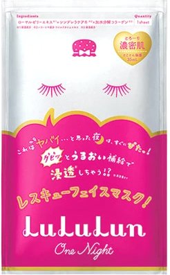 

Lululun Маска для лица кремовая One Night Moistre увлажняющая