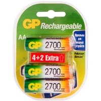 Аккумулятор GP Rechargeable AA 270AAHC4/2-2CR6