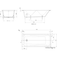 Ванна Jacob Delafon Odeon Up 180x80 [E6048RU-00]
