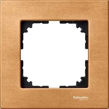 

Рамка Schneider Electric Merten System M MTN4051-3470 (бук)