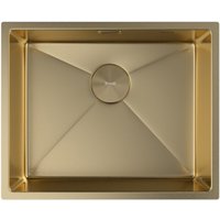 Кухонная мойка ZorG Zerox 54 U / IF PVD Gold