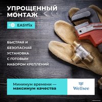 Смеситель Wellsee ICON! for life 182302000 (матовый черный)