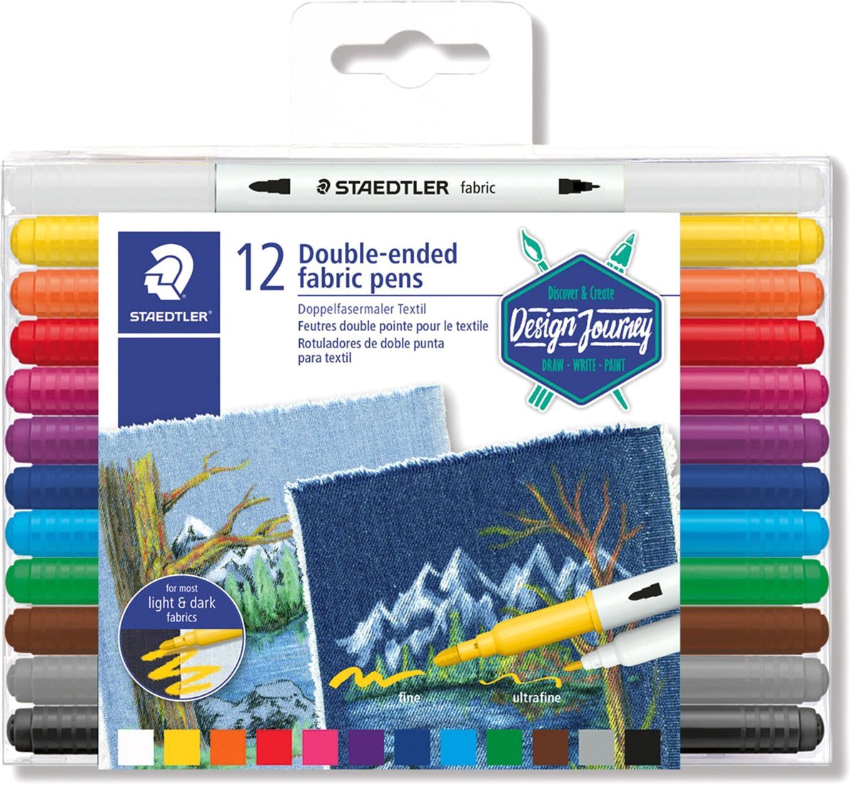 

Набор маркеров Staedtler 3190 TB12 (12 шт)