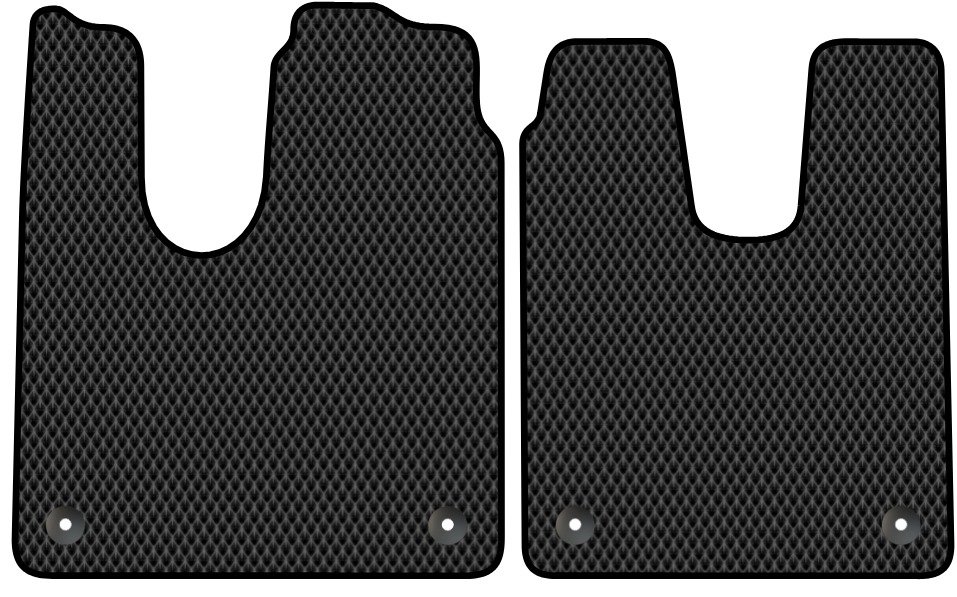 

Комплект ковриков для авто Alicosta Howo T5G (грузовик / Самосвал 8х4 ) 2023 - Н.В. (черный, ромб)