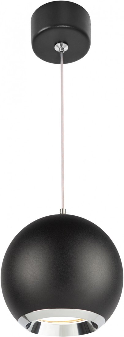 

Подвесная люстра ЭРА PL32 BK/CH MR16 GU10 Б0061380 (черный/хром)