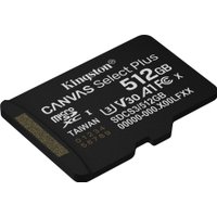 Карта памяти Kingston Canvas Select Plus microSDXC 512GB SDCS3/512GBSP