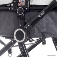 Универсальная коляска Lorelli Alexa 2021 (3 в 1, luxe black)
