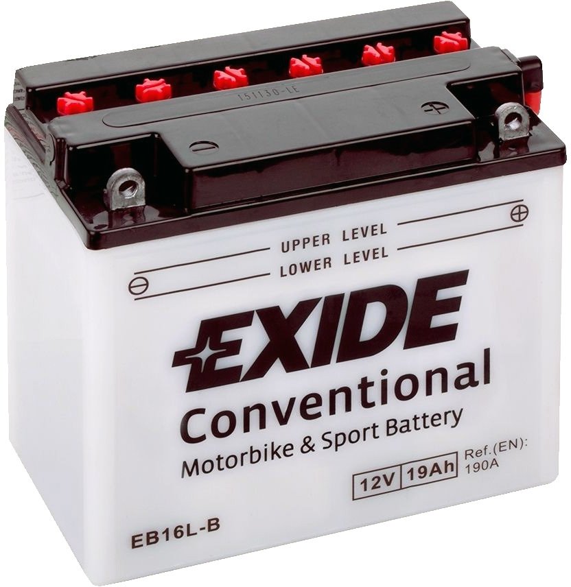 

Мотоциклетный аккумулятор Exide EB16L-B (19 А·ч)