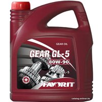Трансмиссионное масло Favorit Gear 80W-90 GL-5 4л