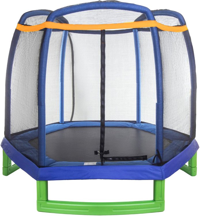 

Батут Atlas Sport 210 см - 7ft Basic (внешняя сетка, синий)