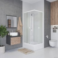 Душевая кабина Niagara Promo P100/80/26Q/MT/BK 100x80x215