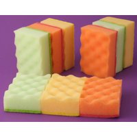 Губка Белая кветка Песчаные дюны 0212 (3 шт)