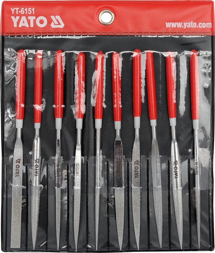 

Набор напильников Yato YT-6151 (10 предметов)