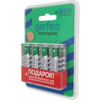 Аккумулятор Perfeo AA2850mAh/4BL+ BOX 4шт