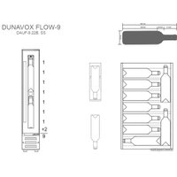 Винный шкаф Dunavox DAUF-9.22SS