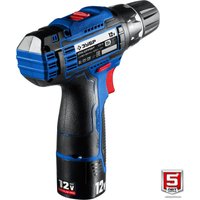 Дрель-шуруповерт Зубр Профессионал DL-121-22F (с 2-мя АКБ, LED фонарь, кейс) в Пинске