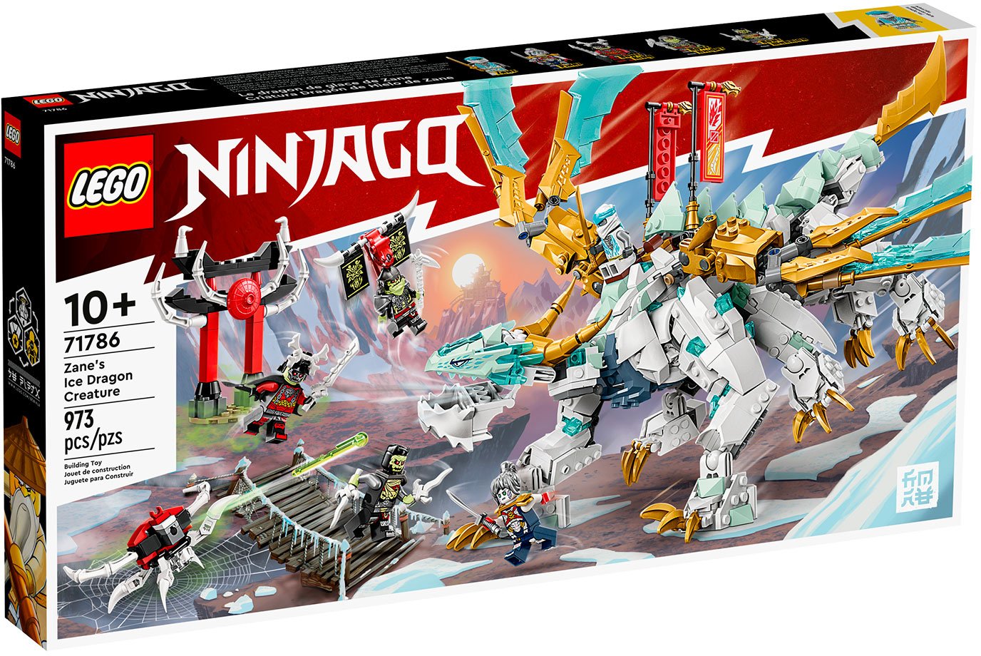 

Конструктор LEGO Ninjago 71786 Ледяной дракон Зейна