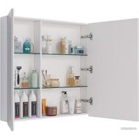  Lemark Шкаф с зеркалом Universal 80 LM80ZS-U (белый глянец)