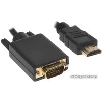 Кабель USBTOP HDMI - VGA (1.8 м, черный)