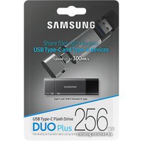 USB Flash Samsung DUO Plus 256GB (серый)