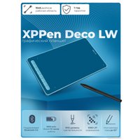 Графический планшет XP-Pen Deco LW (синий)