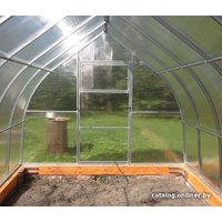 Теплица Завод теплиц Гарант Капелька 6 м (4 мм поликарбонат)